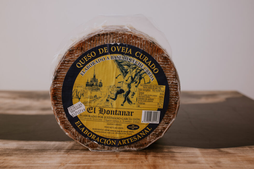Queso De Oveja Curado . El Hontanar